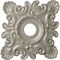 Ekena Millwork Crawley Ceiling Medallion (Canopies up to 6 3/4"), 18"W x 18"H x 3 1/4"ID x 1 1/2"P, Pearl White CM18CRPWS - alternate 1